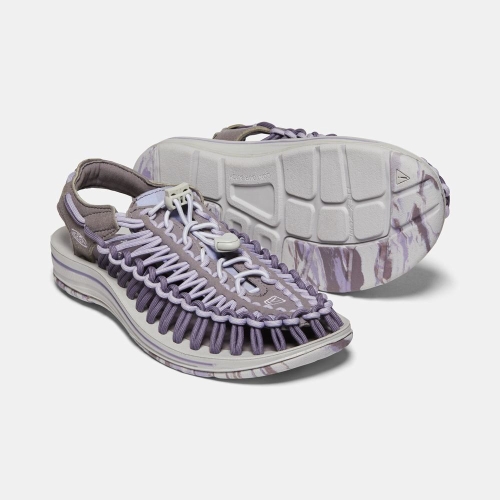 Women's Keen Uneek Sandals Lavender Purple | TXK-492075