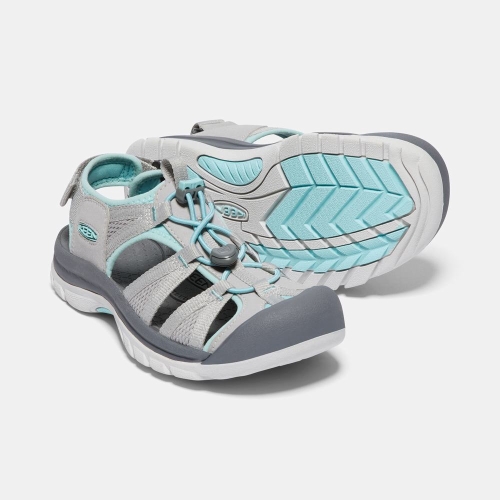 Women's Keen Venice II H2 Sandals Grey Turquoise | RJX-709542