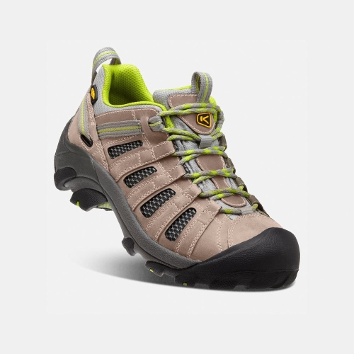 Women's Keen Voyageur Hiking Shoes Grey Light Green | LYC-108364