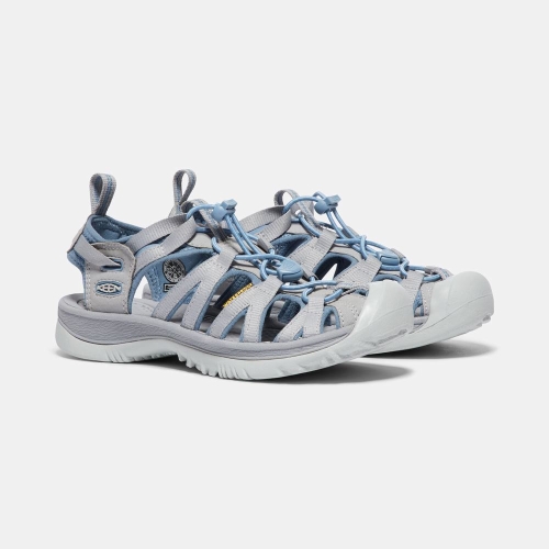 Women's Keen Whisper Hiking Sandals Blue Grey | KRT-236419