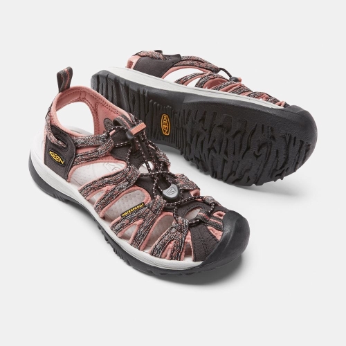 Women's Keen Whisper Hiking Sandals Brown Rose | FJH-012536