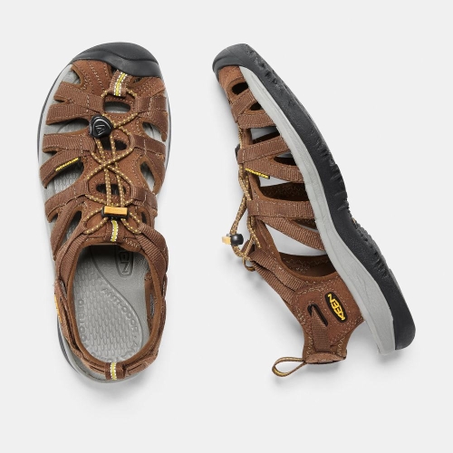 Women's Keen Whisper Hiking Sandals Brown | IGW-984162