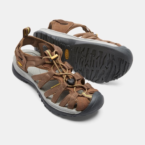 Women's Keen Whisper Hiking Sandals Brown | IGW-984162