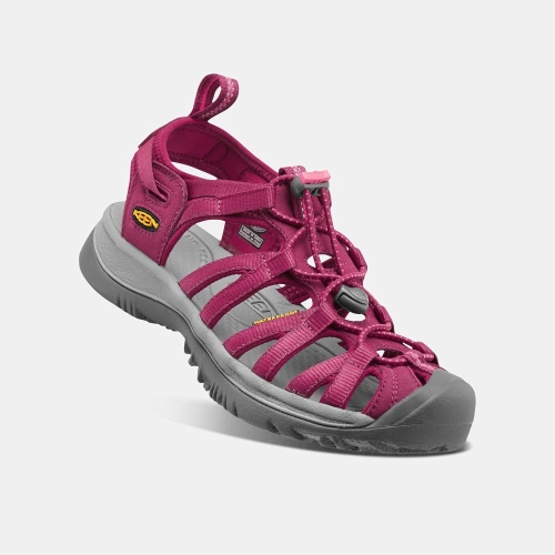 Women's Keen Whisper Hiking Sandals Fuchsia | CYO-260351