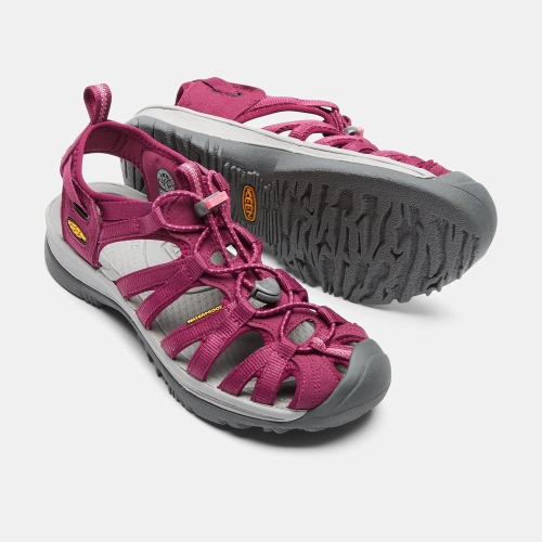 Women's Keen Whisper Hiking Sandals Fuchsia | CYO-260351