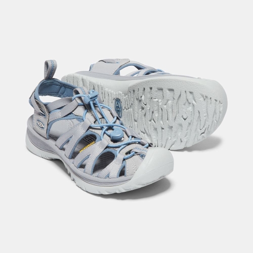 Women's Keen Whisper Water Shoes Blue Grey | UDZ-274395